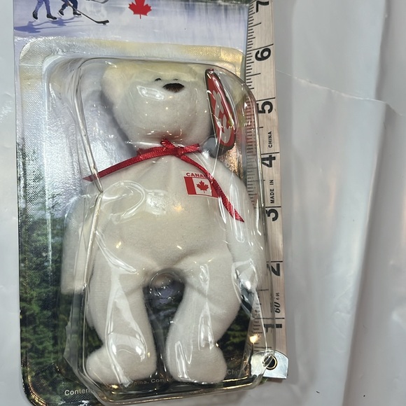 TY Beanie Babies Bears Lot of 10 plush Maple snowball Erin Snort happy Claude 10 - Picture 7 of 7